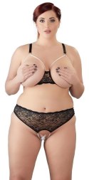 Komplet bielizny czarny 3XL Cottelli CURVES