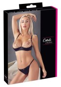 Komplet bielizny czarny 75B/S Cottelli LINGERIE