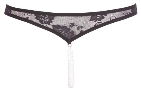 STRINGI CZARNE OTWARTE Z PERŁAMI S Cottelli STRINGI CZARNE OTWARTE Z PERŁAMI S Cottelli