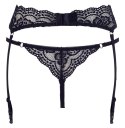 Stringi i pas do pończoch M Cottelli LINGERIE