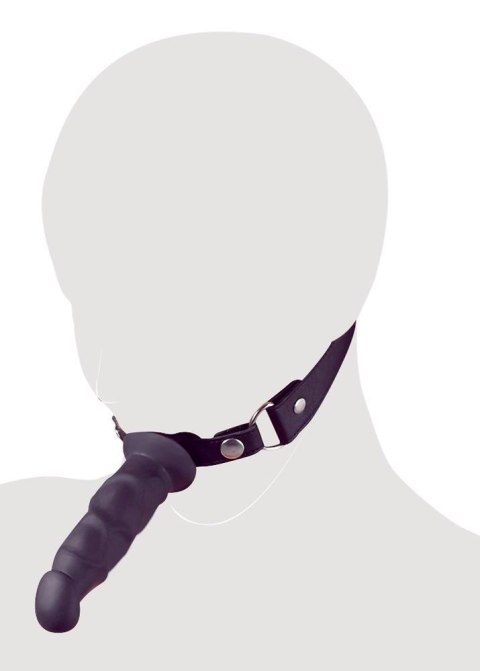 Knebel z dildo Fetish Collection Knebel z dildo Fetish Collection