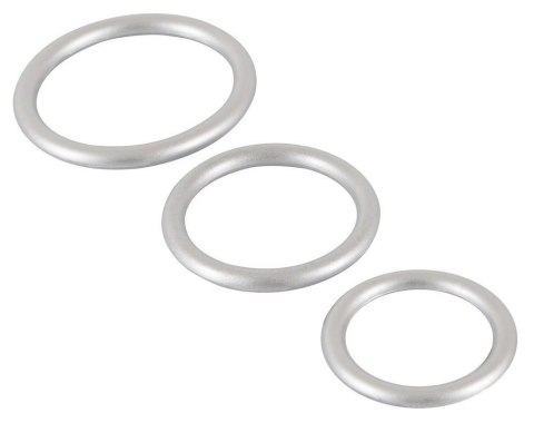 Metallic Silicone Cock ring se You2Toys Metallic Silicone Cock ring se You2Toys