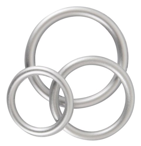 Metallic Silicone Cock ring se You2Toys Metallic Silicone Cock ring se You2Toys