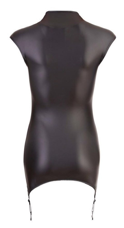 Sukienka czarna mini z podwiązkami XL Cottelli Sukienka czarna mini z podwiązkami XL Cottelli