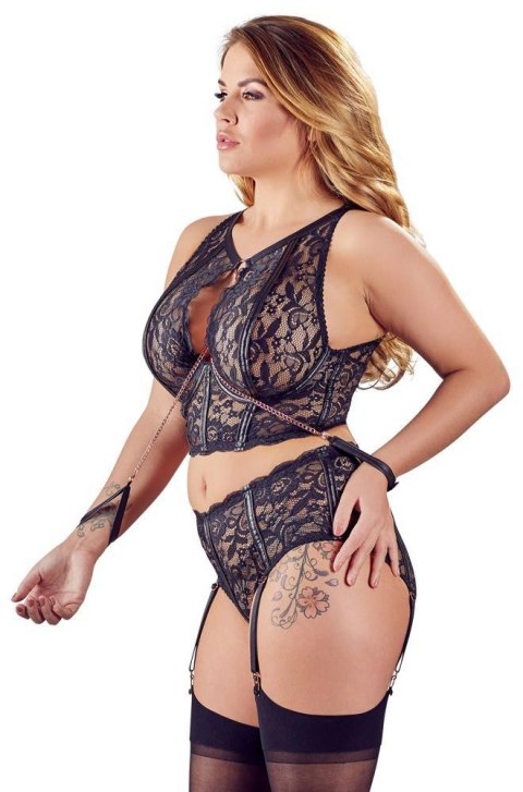 Biustonosz z majtkami 90E/XL Cottelli BONDAGE Biustonosz z majtkami 90E/XL Cottelli BONDAGE