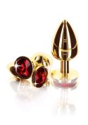 Butt Plug With Diamand Jewel M