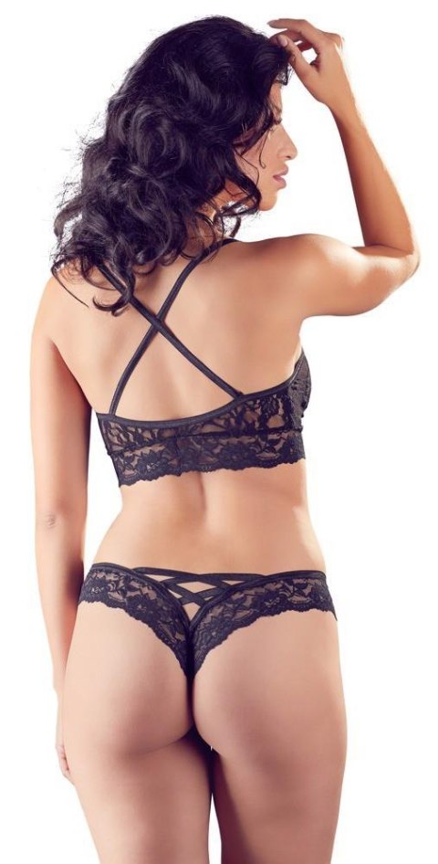 Komplet bielizny czarny S/M Cottelli LINGERIE Komplet bielizny czarny S/M Cottelli LINGERIE