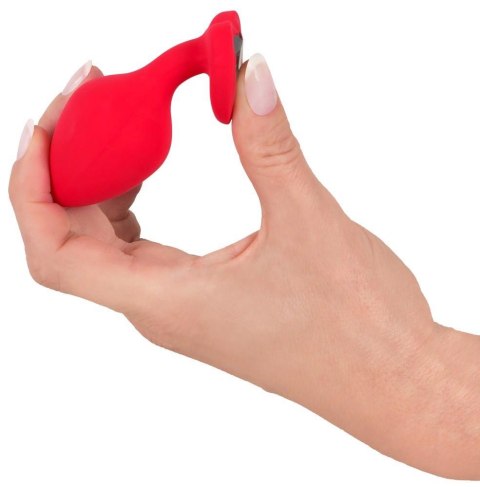 Ozdobny korek analny silikonowy plug z sercem 7cm You2Toys Ozdobny korek analny silikonowy plug z sercem 7cm You2Toys