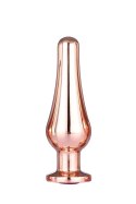 GLEAMING LOVE ROSE GOLD PLEASURE PLUG M Dream Toys