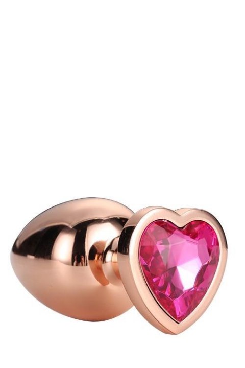 GLEAMING LOVE ROSE GOLD PLUG LARGE Dream Toys GLEAMING LOVE ROSE GOLD PLUG LARGE Dream Toys