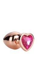 GLEAMING LOVE ROSE GOLD PLUG MEDIUM Dream Toys