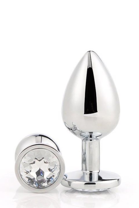 GLEAMING LOVE SILVER PLUG SMALL Dream Toys GLEAMING LOVE SILVER PLUG SMALL Dream Toys