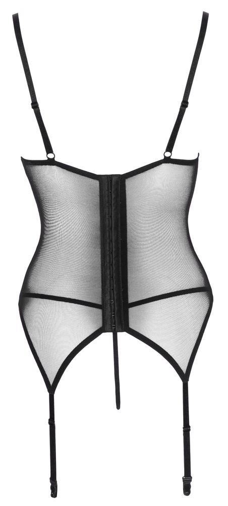 GORSET ZE STRINGAMI red/black L Cottelli LINGERIE