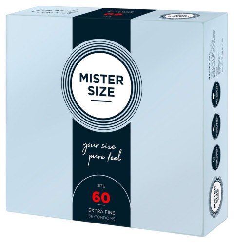 Mister Size 60mm pack of 36 Mister Size Mister Size 60mm pack of 36 Mister Size