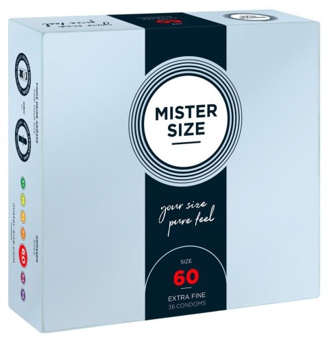 Mister Size 60mm pack of 36 Mister Size Mister Size 60mm pack of 36 Mister Size