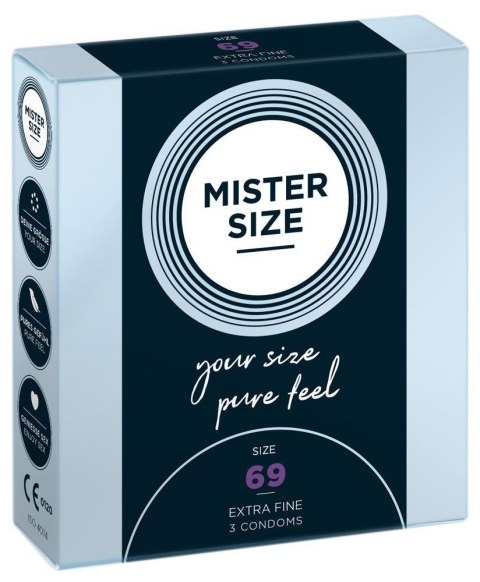 Mister Size 69mm pack of 3 Mister Size Mister Size 69mm pack of 3 Mister Size