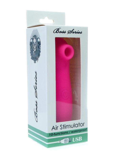 Air Stimulator USB 10 functions Dark Pink Boss Series Vision Air Stimulator USB 10 functions Dark Pink Boss Series Vision