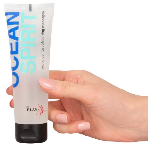 Erotyczny żel do masażu ciała chłodzący 80 ml Just Play Erotyczny żel do masażu ciała chłodzący 80 ml Just Play