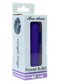 Power Bullet USB 10 functions Glossy Matte Purple Boss Series Vision