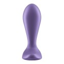 Wibrujący korek analny fiolet sterowany aplikacją Satisfyer