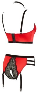 Shelf Bra Set red 85C/L Abierta Fina