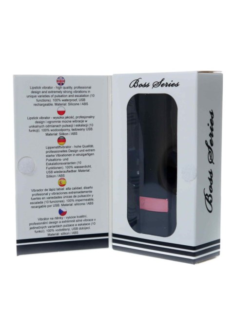 Dyskretny sex masażer mini wibrator 9cm 10trybów Boss Series Magic Dyskretny sex masażer mini wibrator 9cm 10trybów Boss Series Magic