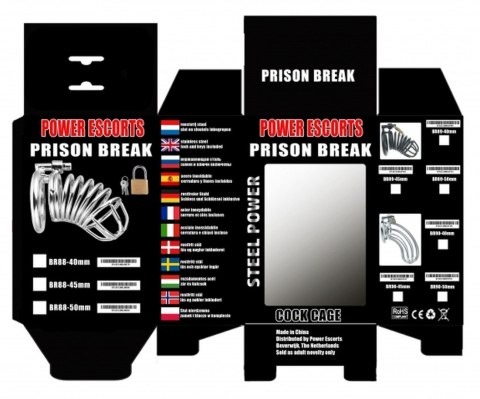 Prison BReak metal small 40 with lock Power Escorts Prison BReak metal small 40 with lock Power Escorts