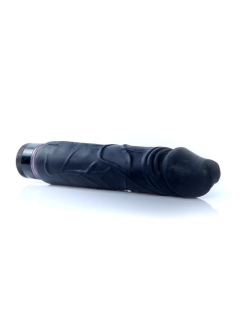 Wibrator czarny z cyberskóry penis Boss Series Wibrator czarny z cyberskóry penis Boss Series