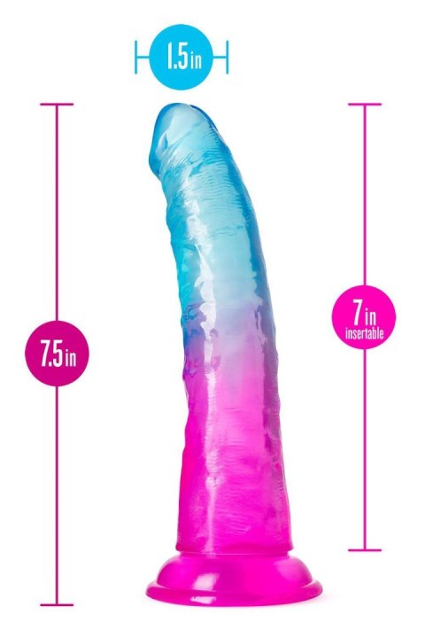 B YOURS BEAUTIFUL SKY 7 INCH DILDO SUNSET Blush B YOURS BEAUTIFUL SKY 7 INCH DILDO SUNSET Blush