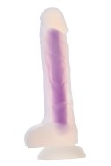 Dildo realistyczny penis świecący w ciemności 19cm Dream Toys