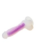 Dildo realistyczny penis świecący w ciemności 19cm Dream Toys