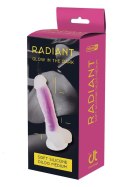 Dildo realistyczny penis świecący w ciemności 19cm Dream Toys