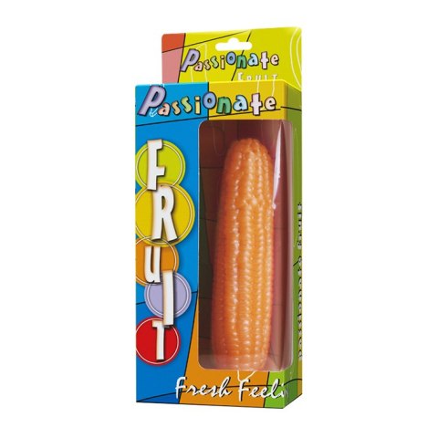 Kolba kukurydzy dildo do zabawy z przyssawką 17 cm BAILE Kolba kukurydzy dildo do zabawy z przyssawką 17 cm BAILE
