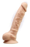 Realistyczny penis wibrator członek 10 trybów 20cm Silexd