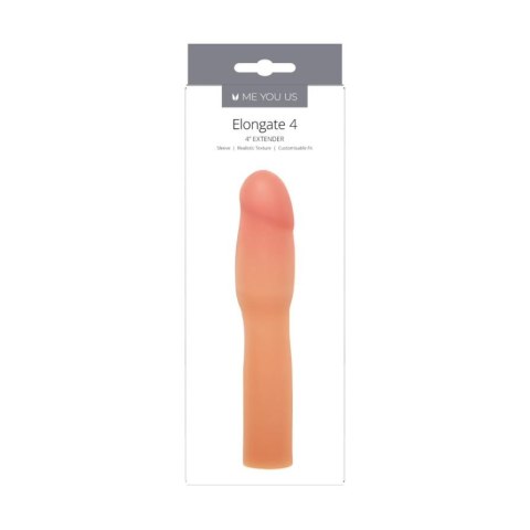 Przedłużacz penisa sex nakładka wydłużająca +10cm Me You Us Przedłużacz penisa sex nakładka wydłużająca +10cm Me You Us