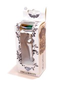 Stalowy korek analny plug do anusa kryształek 9cm Boss Series HeavyFun