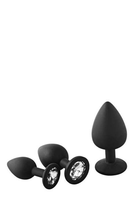 Erotyczny zestaw ozdobny korek analny diament 3szt Dream Toys Erotyczny zestaw ozdobny korek analny diament 3szt Dream Toys