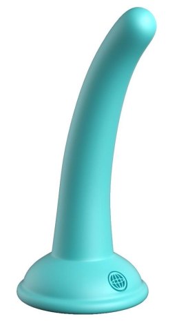 Wąskie cienkie dildo analne strap-on pegging 14cm Dillio Platinum