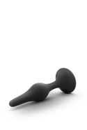 ANAL ADVENTURES PLATINUM SILICONE BEGINNER PLUG SMALL BLACK Blush