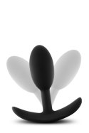 ANAL ADVENTURES SILICONE VIBRA SLIM PLUG SMALL BLACK Blush