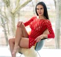 CIAO red bodystocking L/XL Anais