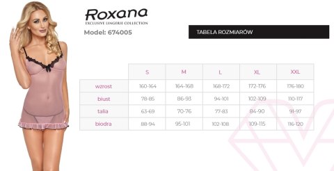 Koszulka i stringi 6740 M ROXANA Koszulka i stringi 6740 M ROXANA