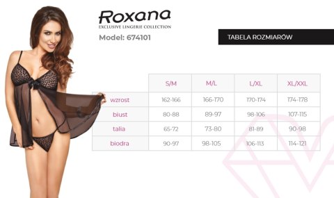 Koszulka i stringi 6741 XXL ROXANA Koszulka i stringi 6741 XXL ROXANA