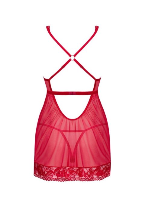 Lacelove babydoll i stringi XL/2XL Obsessive Lacelove babydoll i stringi XL/2XL Obsessive