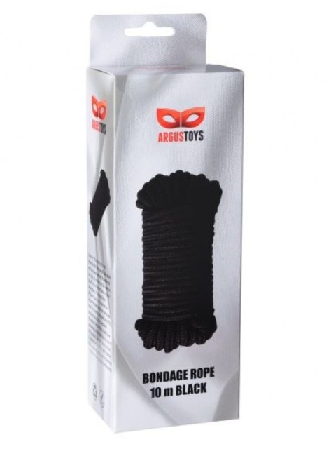 Black Bondage Rope 10m Argus Black Bondage Rope 10m Argus