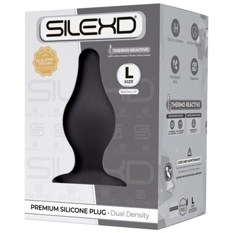 Korek analny zatyczka do pupy buttplug unisex 10cm Silexd Korek analny zatyczka do pupy buttplug unisex 10cm Silexd