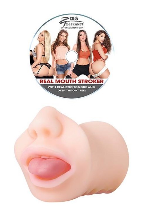 Masturbator-REAL MOUTH STROKER Zero Tolerance Masturbator-REAL MOUTH STROKER Zero Tolerance