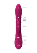 Stimulating Rings, Vibrating G-Spot Rabbit - Pink Vive