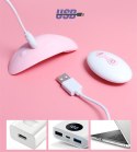 Ultrathin Wearable remote mini vibe PINK Boss Series Cute