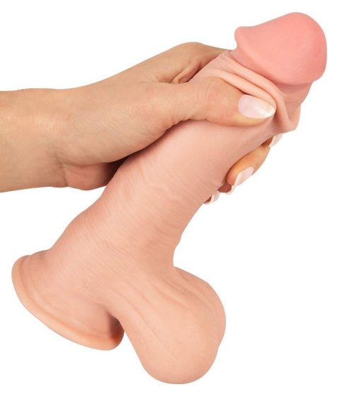 NS Dildo with movable skin 20 Nature Skin NS Dildo with movable skin 20 Nature Skin